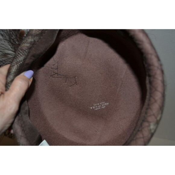 Vintage Hat Brenda Waites Bolling Royal and Stylish - Picture 7 of 9